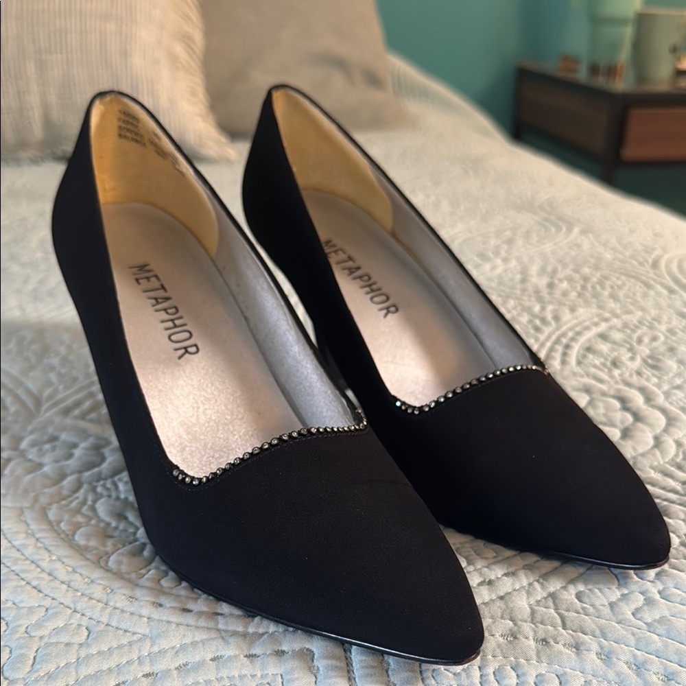 Metaphor Black Women's heels